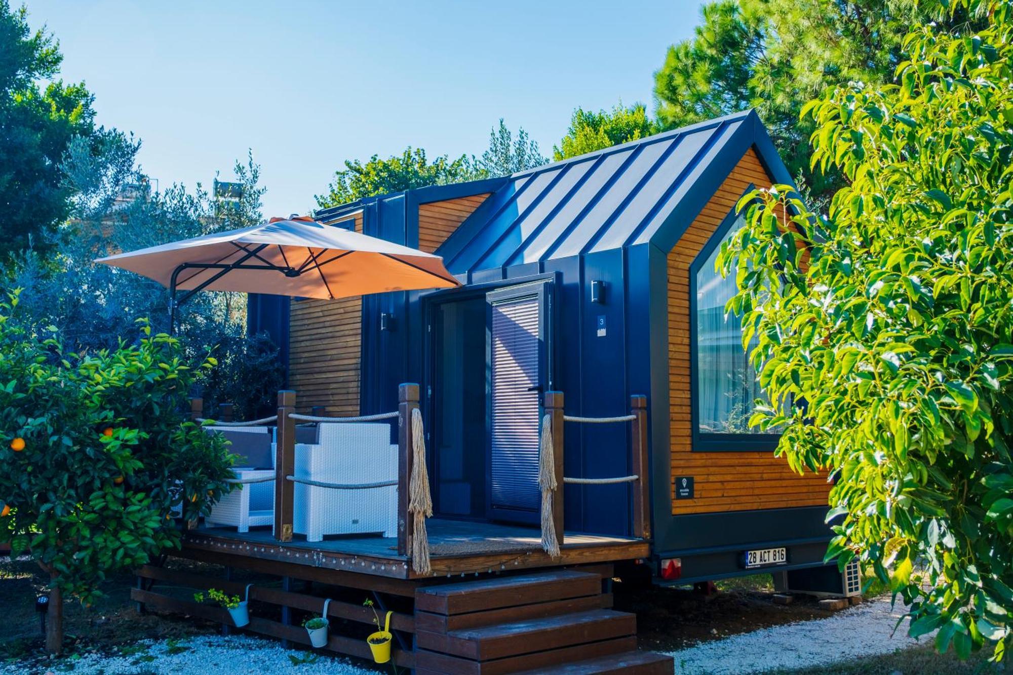 Efe Tiny House Hotell Serik Eksteriør bilde