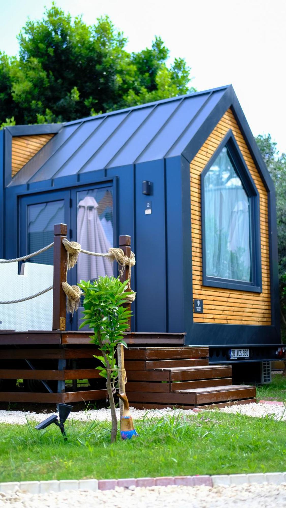 Efe Tiny House Hotell Serik Eksteriør bilde