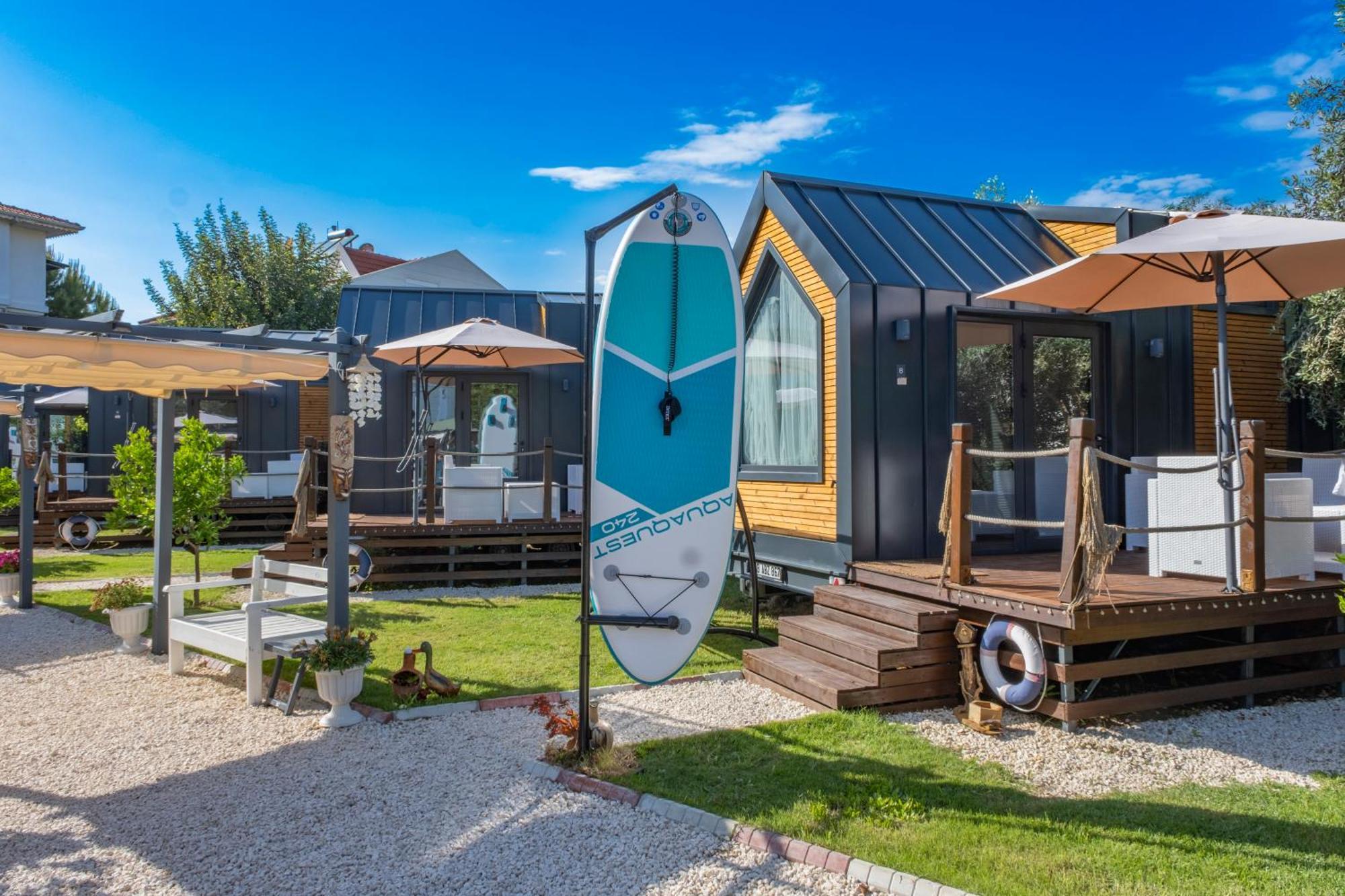 Efe Tiny House Hotell Serik Eksteriør bilde